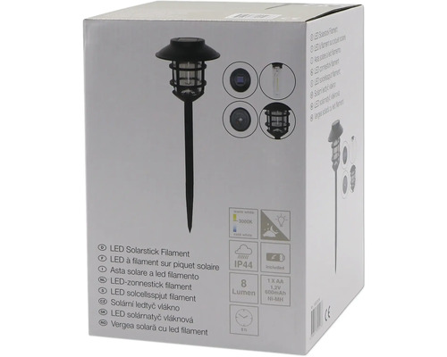 Balení solární LED tyče vlákno