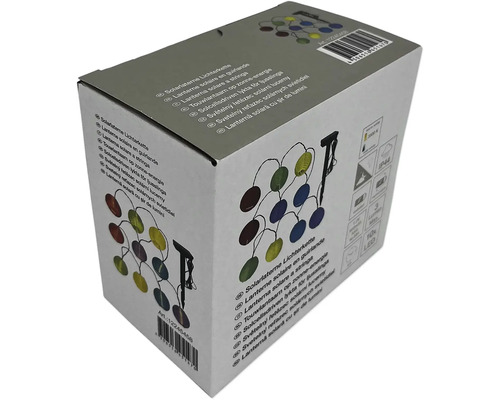 Balení solárního světelného řetězu