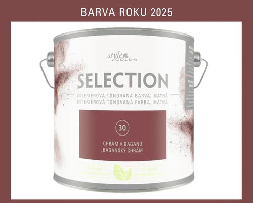 Barva StyleColor Selection 2,5 l odstín 30