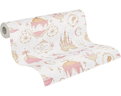 Vzorová role tapety do dětského pokoje s motivy z pohádkové říše