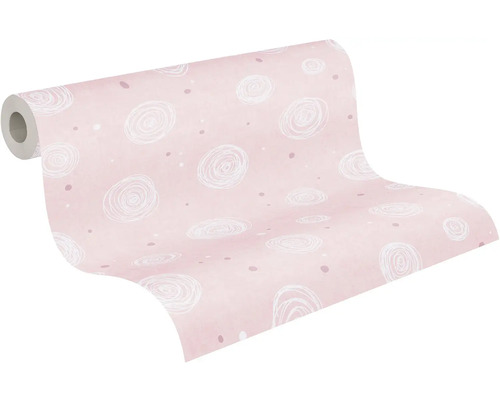 Role tapety s kruhovým vzorem