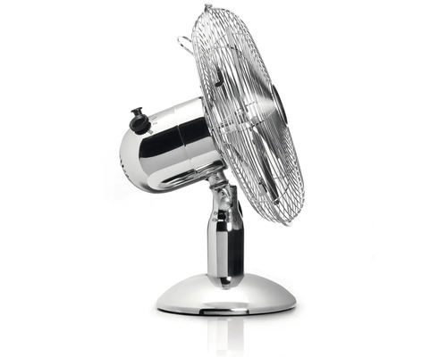 Ventilátor z kovu s ochrannou mřížkou