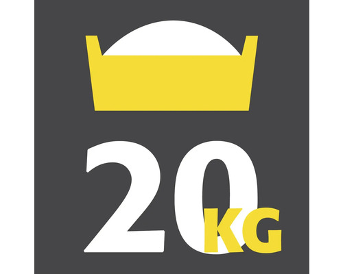 Symbol pro objem náplně 20 kilogramů