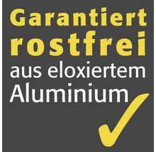 Zaručeně nerezavějící z eloxovaného hliníku