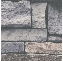 Detail kamenné tapety s obdélníkovými kameny