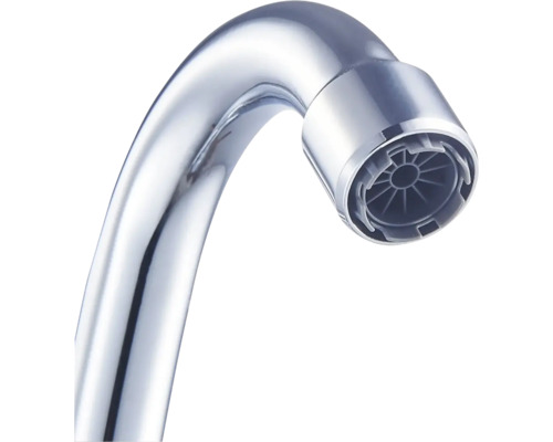 Kovová vodovodní baterie, chromovaná