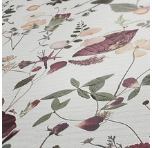Detail tapety s květinovým vzorem