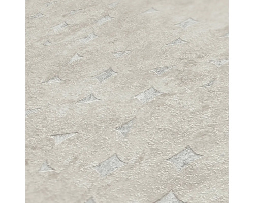 Detail strukturované tapety s geometrickými vzory