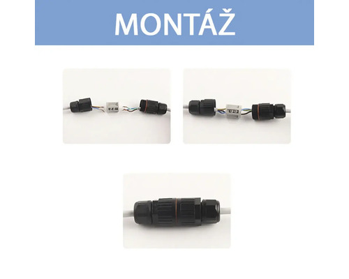 Montáž kabelové spojky