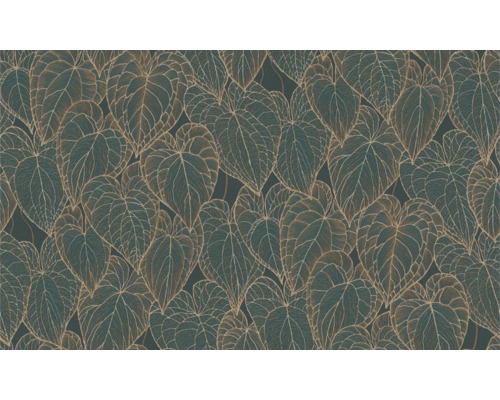 Tapeta se vzorem listů