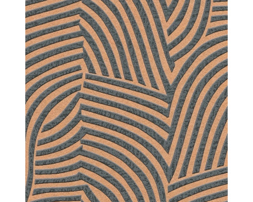 Detail tapety s geometrickým pruhovaným vzorem