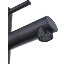 Černá umyvadlová baterie