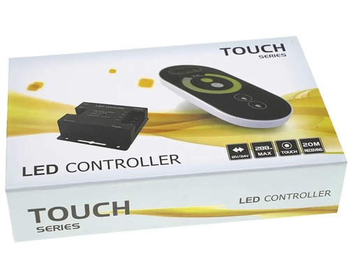 LED ovladač s dotykovým dálkovým ovládáním v balení