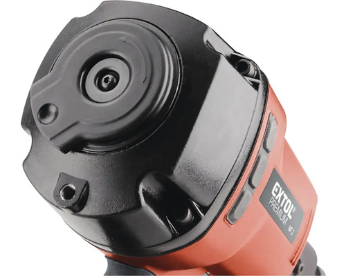 Detail pneumatické hřebíkovačky Extol Premium