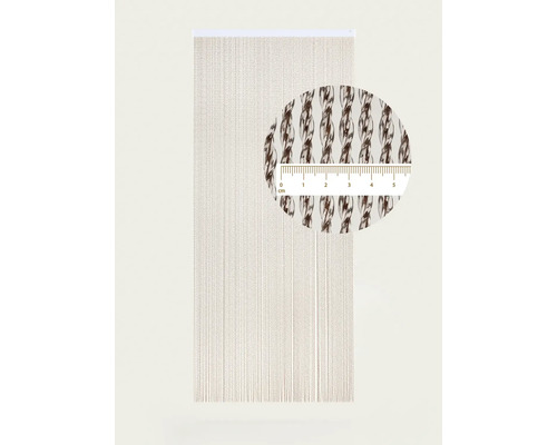 Dekorativní lamely z plastu, s měřicí stupnicí pro zobrazení velikosti