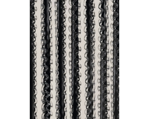 Dekorativní provázková záclona se spirálovými prvky