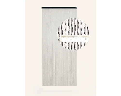 Dekorativní provázkový závěs se vzorem pro dveře a okna