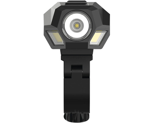 Černá inspekční lampa s LED světelným zdrojem