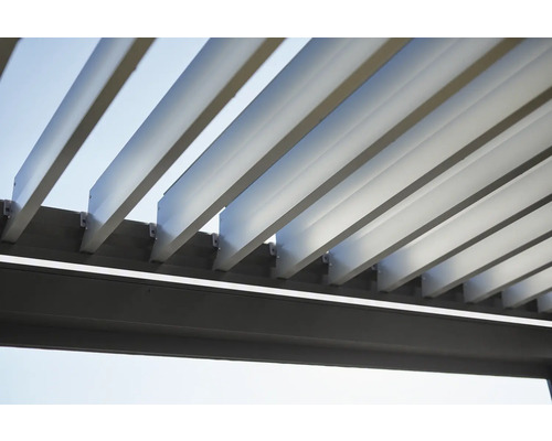 Detail lamelové střechy