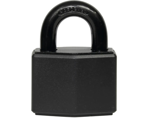 Černý visací zámek