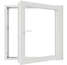Plastové okno ARON 2.0 OS1 RAL7016/bílá 90x90 cm P