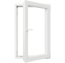 Plastové okno ARON 2.0 OS1 RAL9006/bílá 90x120 cm P