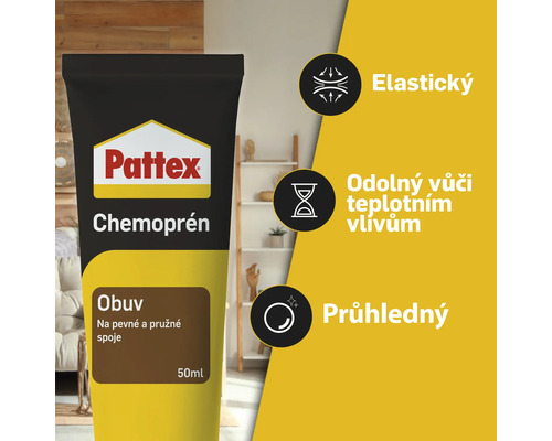 Lepicí tuba Pattex Chemopren na obuv