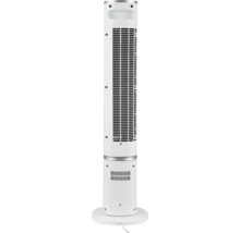 Bílý věžový ventilátor pro chlazení