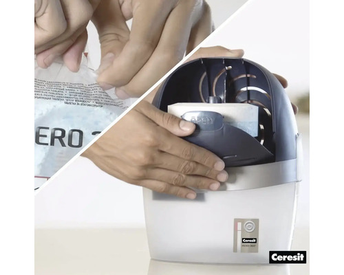 Použití odvlhčovače vzduchu s tabletou