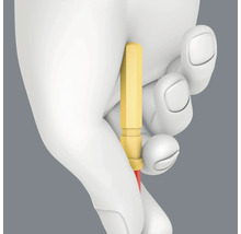 Ruka drží šroubovák