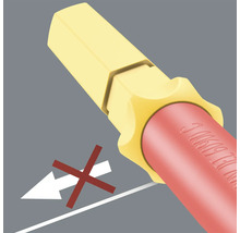 Symbol, který zabraňuje sklouznutí šroubováku