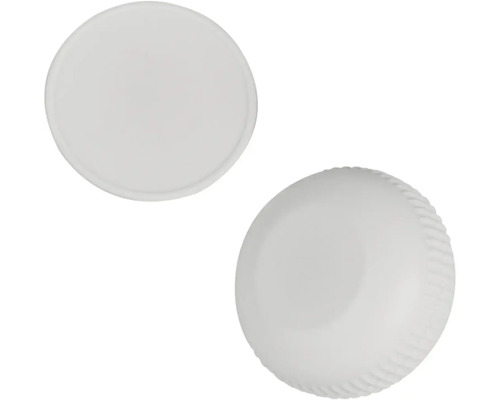 Dvě kulatá víka pro sanitární použití