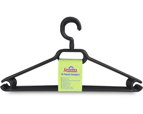 Plastová ramínka, 10 kusů