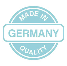 Pečeť kvality Made in Germany jako doklad o výrobcích vyrobených v Německu.