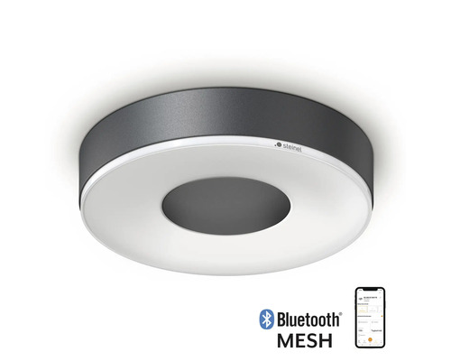 Kulaté LED stropní svítidlo s funkcí Bluetooth Mesh a logem Steinel