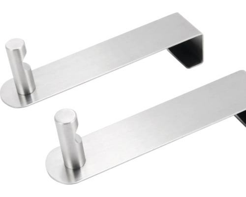 Dva kovové háčky na dveře