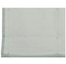 Textilní sprchový závěs s vlnovým vzorem