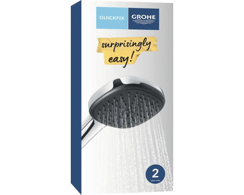 Ruční sprcha Grohe se dvěma typy proudu