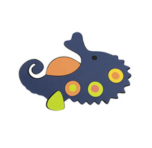 Dekorativní puzzle podložka ve tvaru ryby