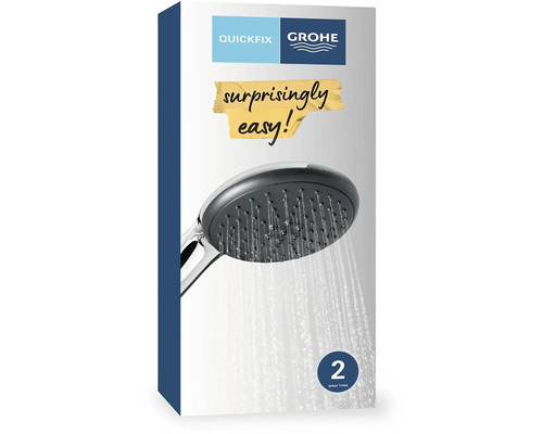 Sprchová hlavice Grohe Quickfix se dvěma typy proudu v balení