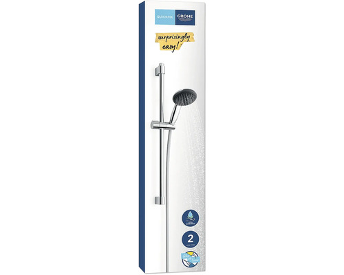 Sprchový set Grohe Quickfix se dvěma druhy proudu