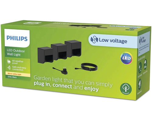 Venkovní nástěnné LED svítidlo Philips v krabici