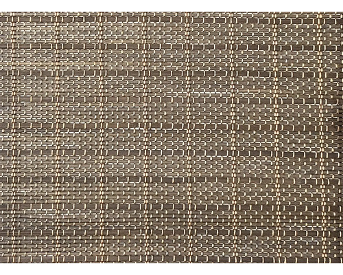 Detailní záběr ubrusu z tkaného přírodního materiálu