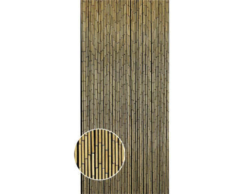 Bambusový závěs s jemnými bambusovými tyčemi