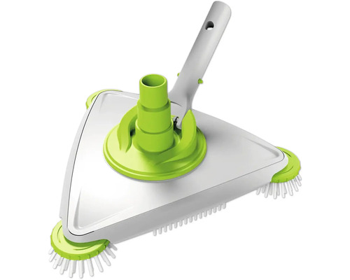 Čisticí kartáč na bazén s trojúhelníkovou kartáčovou hlavou