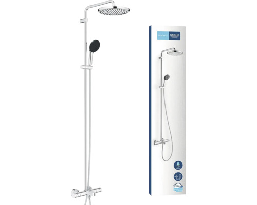 Sprchový systém s hlavovou a ruční sprchou
