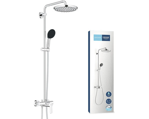 Sprchová souprava s horní a ruční sprchou v přepravním obalu