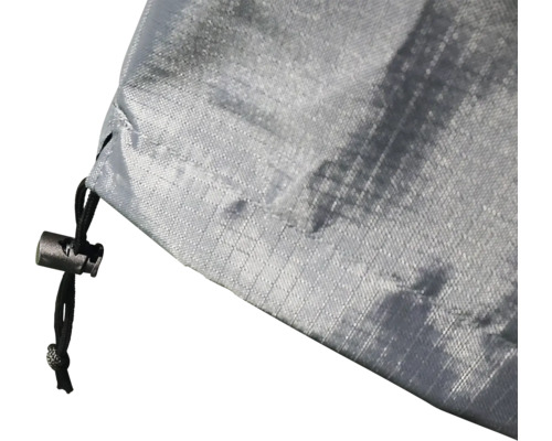 Šedý obal se stahovací šňůrkou