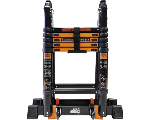 Teleskopický žebřík Profi Mago ve složeném stavu