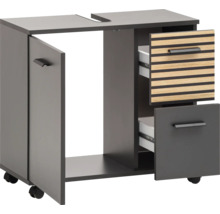 Skříňka pod umyvadlo se zásuvkami a dvířky